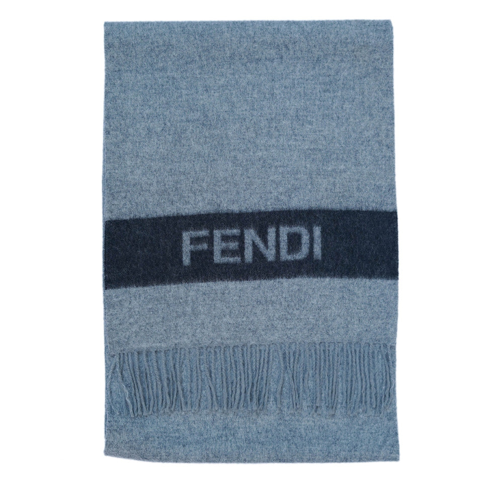 Wool Plain Vintage Pre-Loved Scarf
