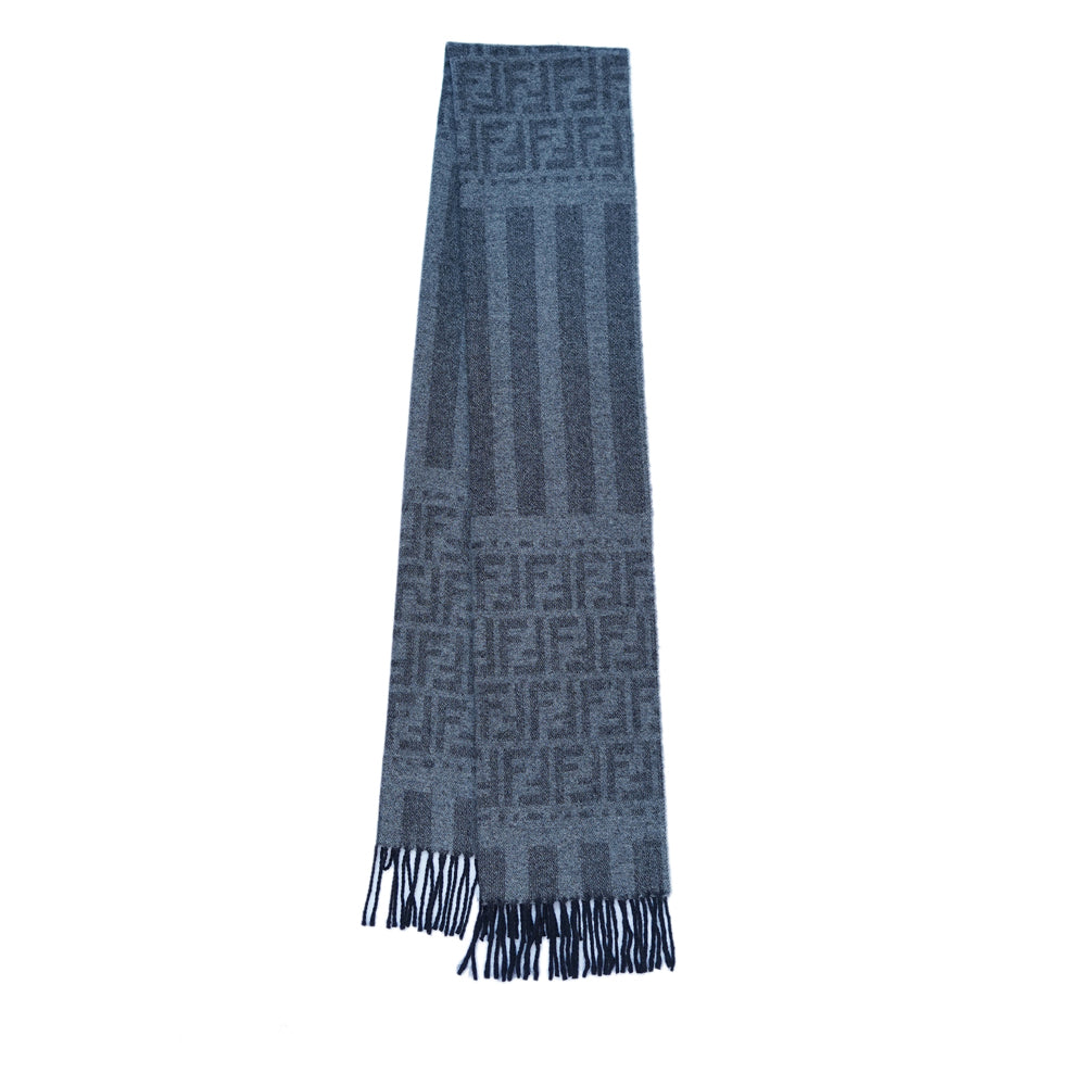 Wool FF Pattern Vintage Pre-Loved Scarf