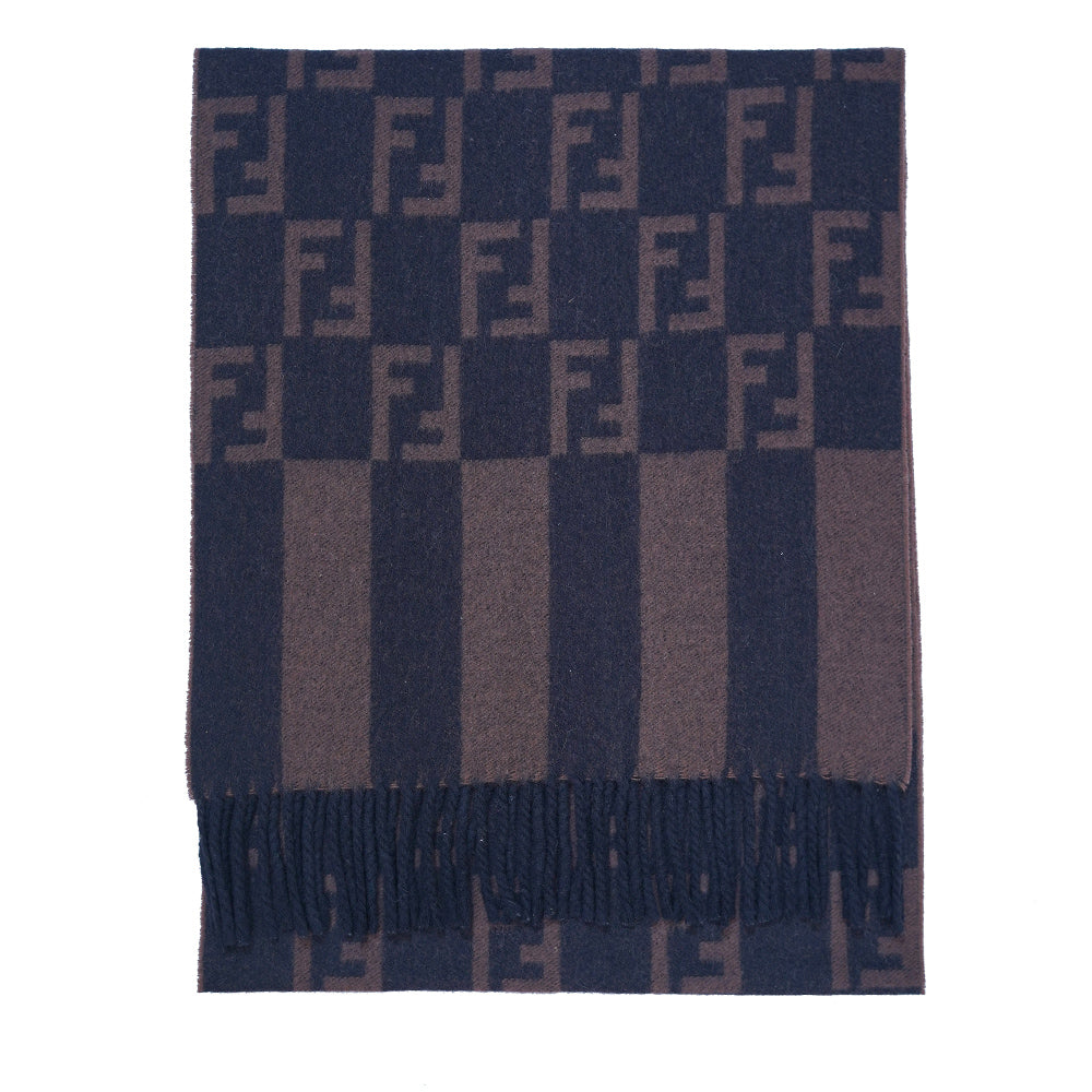 Wool FF Pattern Vintage Pre-Loved Scarf