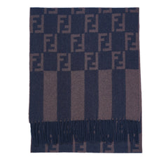 Wool FF Pattern Vintage Pre-Loved Scarf