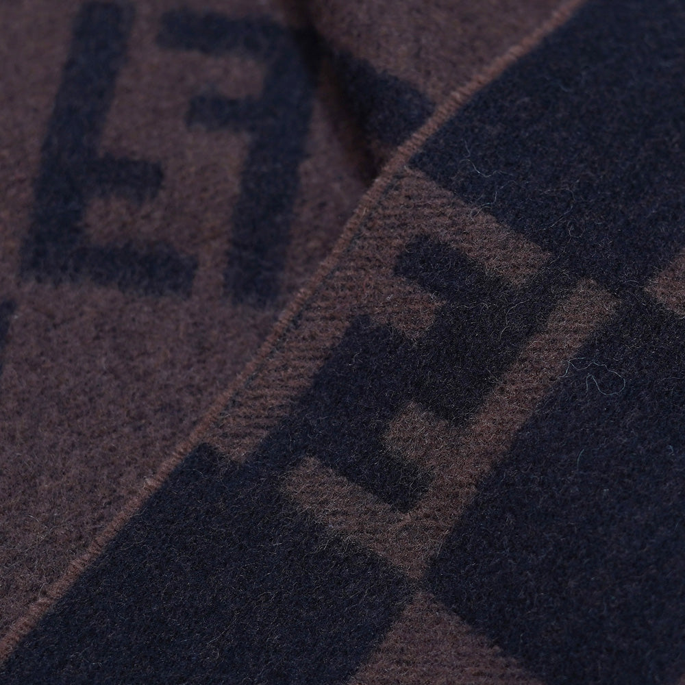 Wool FF Pattern Vintage Pre-Loved Scarf