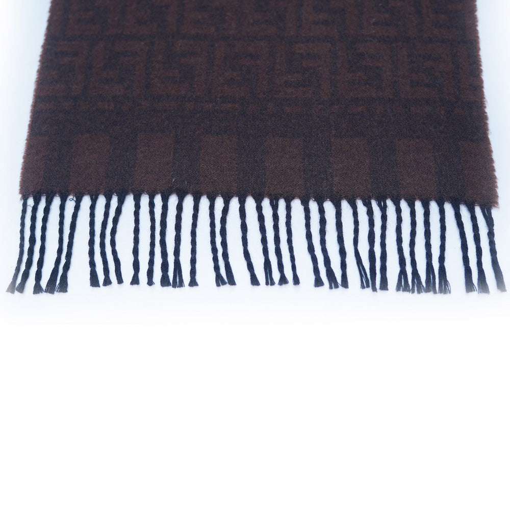 Wool FF Pattern Vintage Pre-Loved Scarf