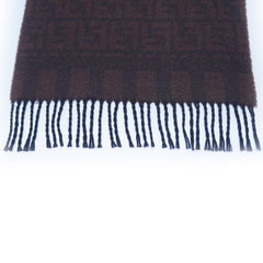 Wool FF Pattern Vintage Pre-Loved Scarf