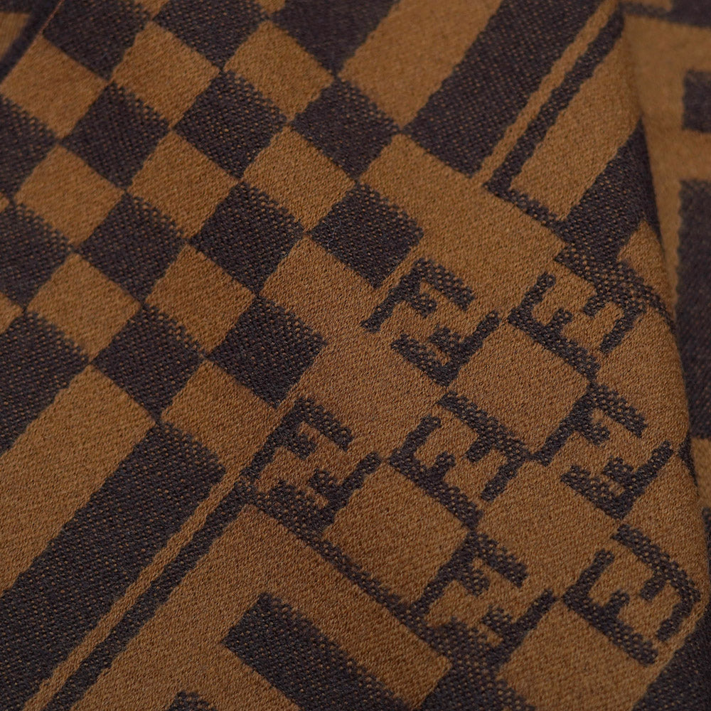 Wool FF Pattern Vintage Pre-Loved Scarf
