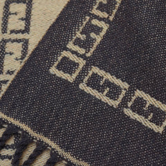 Wool FF Pattern Vintage Pre-Loved Scarf