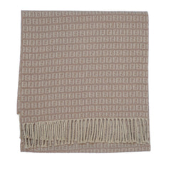 Wool FF Pattern Vintage Pre-Loved Scarf