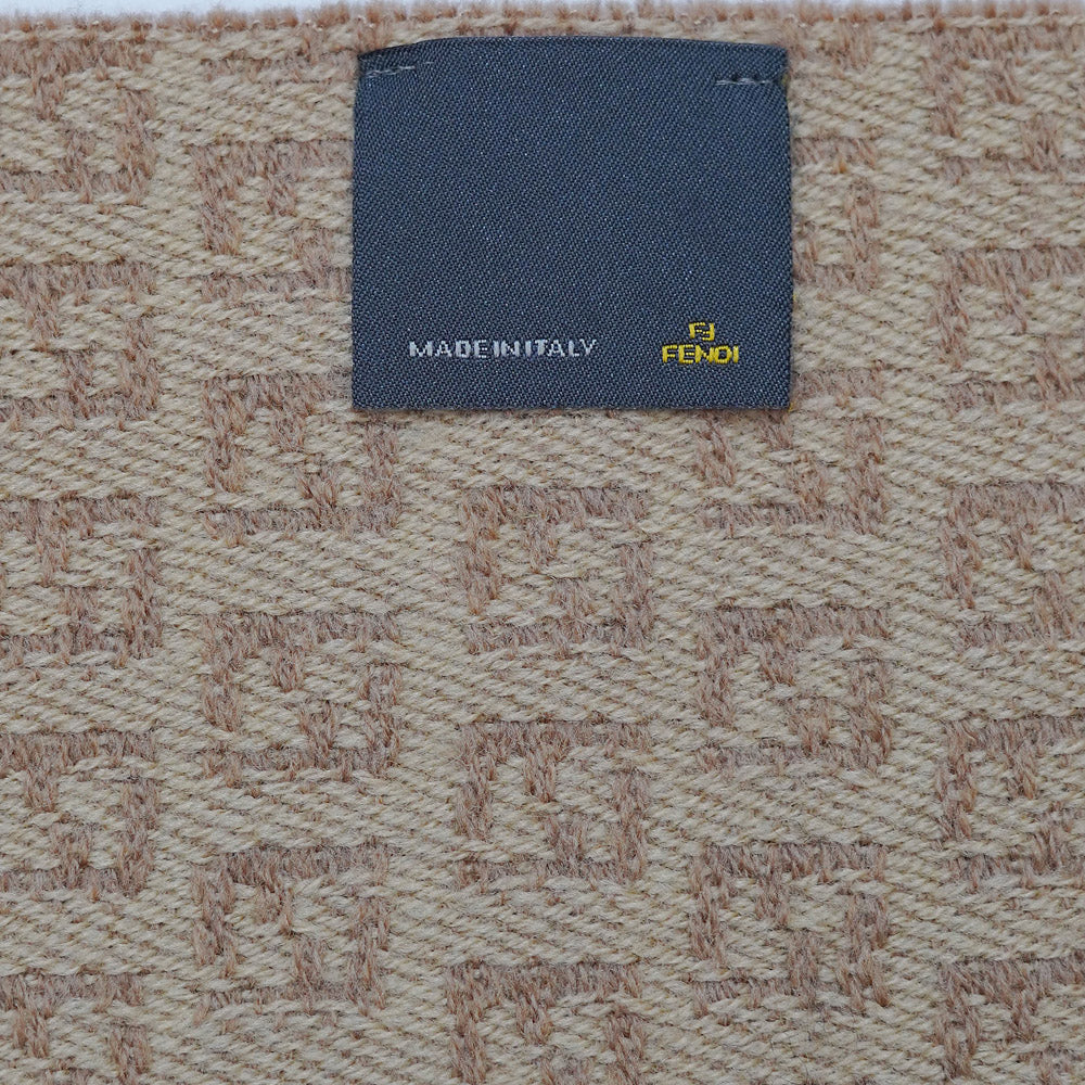 Wool FF Pattern Vintage Pre-Loved Scarf