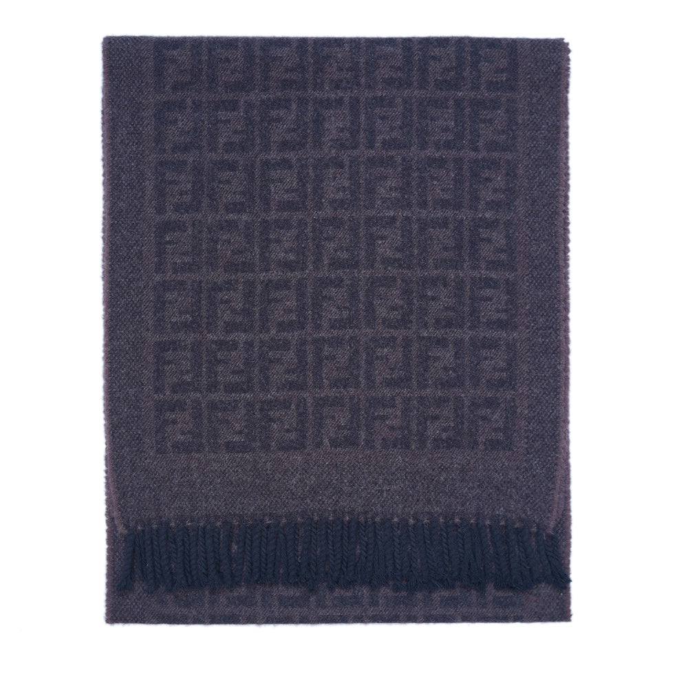 Wool FF Pattern Vintage Pre-Loved Scarf