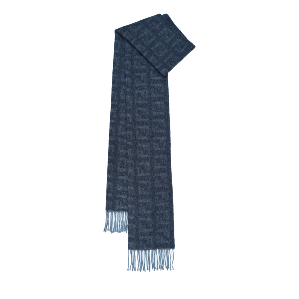 Wool FF Pattern Vintage Pre-Loved Scarf