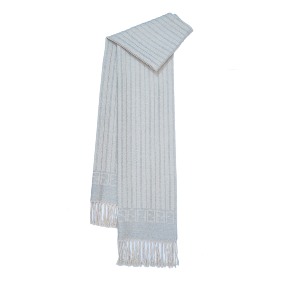 Wool FF Pattern Vintage Pre-Loved Scarf