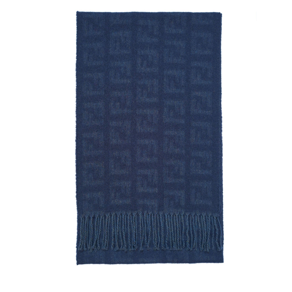 Wool FF Pattern Vintage Pre-Loved Scarf