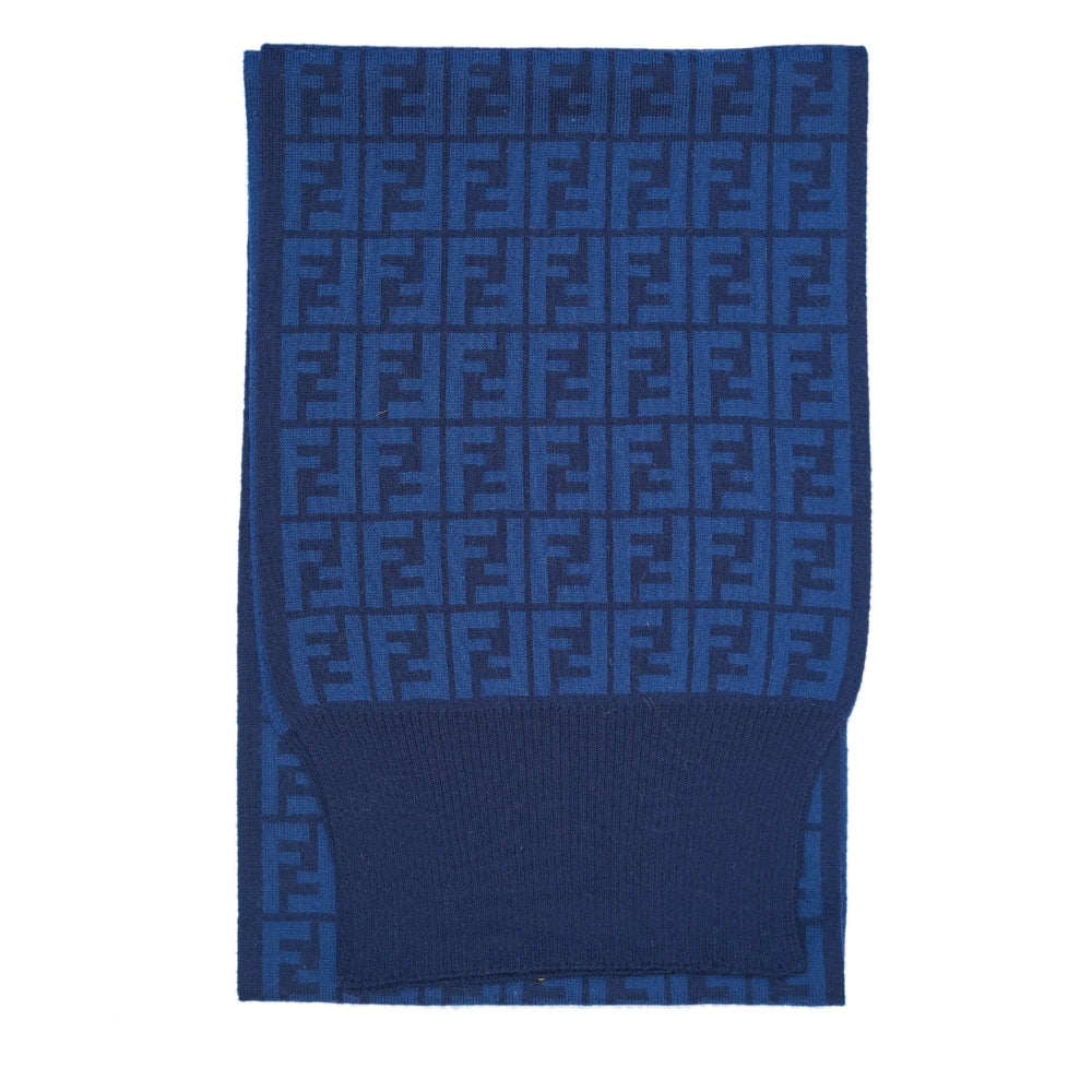 Wool FF Pattern Vintage Pre-Loved Scarf