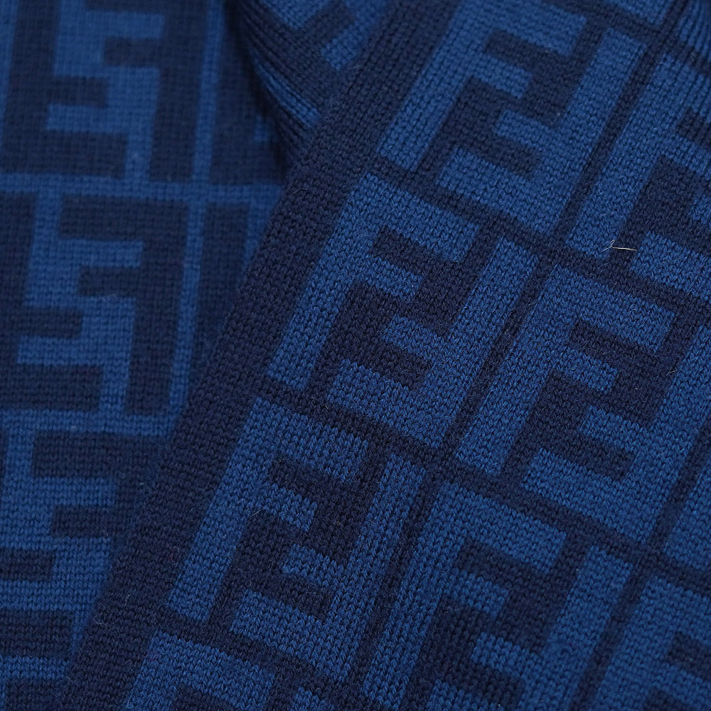 Wool FF Pattern Vintage Pre-Loved Scarf