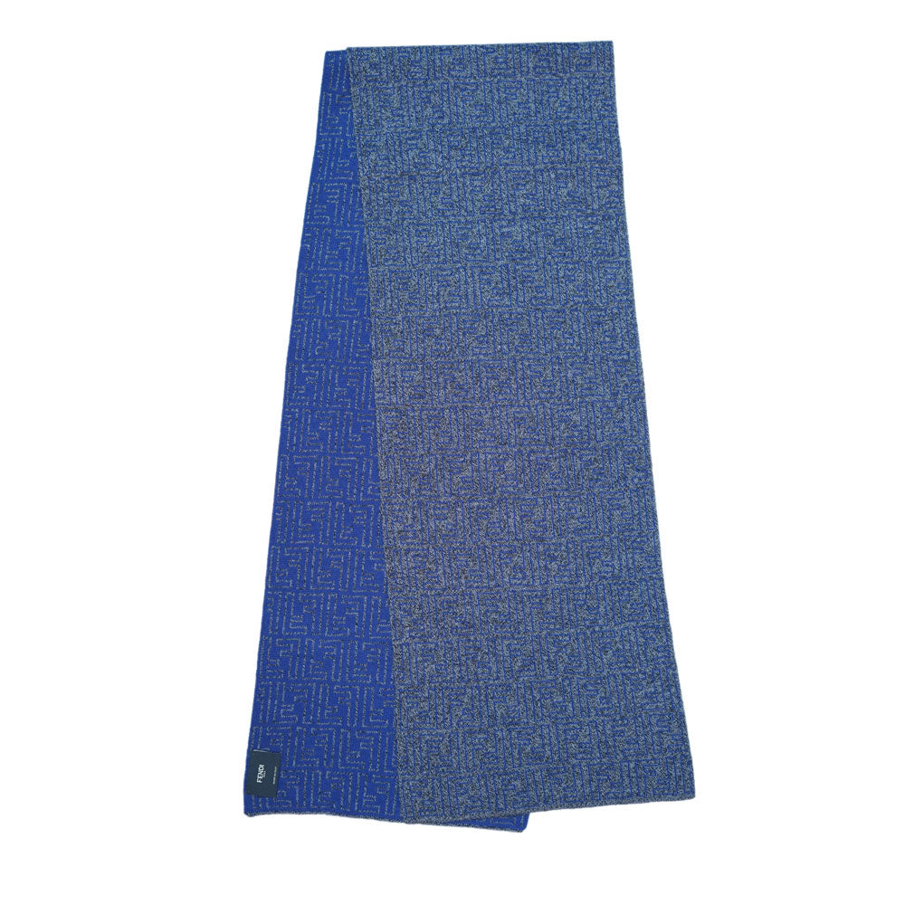 Wool FF Pattern Vintage Pre-Loved Scarf