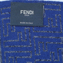 Wool FF Pattern Vintage Pre-Loved Scarf