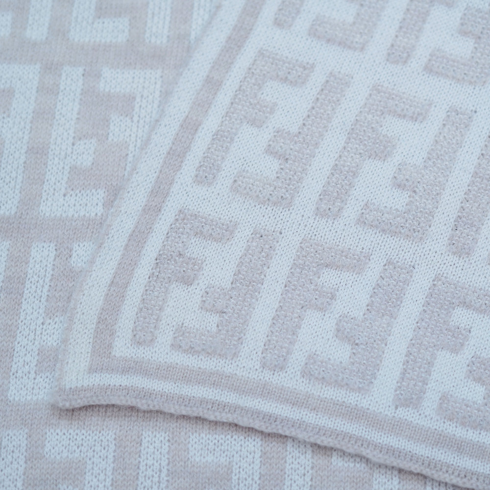 Wool FF Pattern Vintage Pre-Loved Scarf