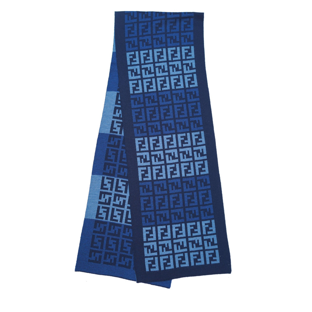 Wool FF Pattern Vintage Pre-Loved Scarf
