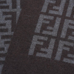 Wool FF Pattern Vintage Pre-Loved Scarf