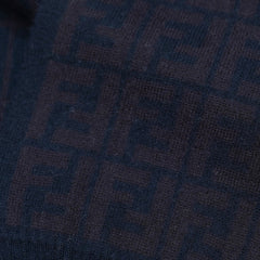 Wool FF Pattern Vintage Pre-Loved Scarf
