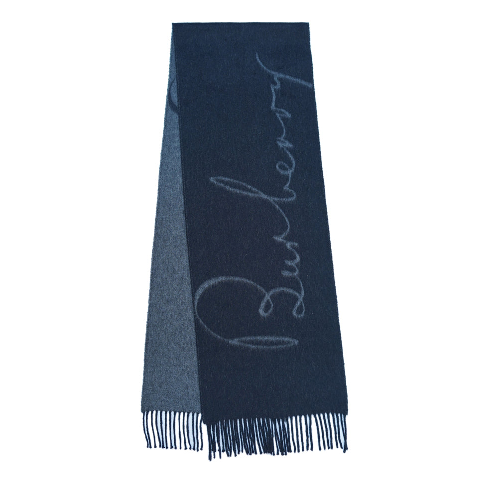 Cashmere Monogram Print Vintage Pre-Loved Scarf