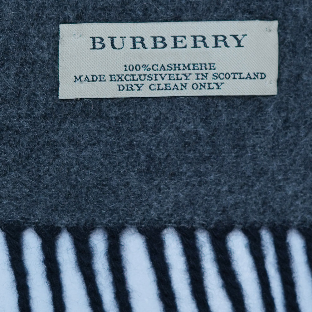 Cashmere Monogram Print Vintage Pre-Loved Scarf