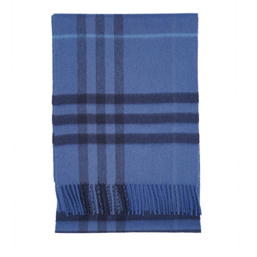 Cashmere Plaid Print Vintage Pre-Loved Scarf