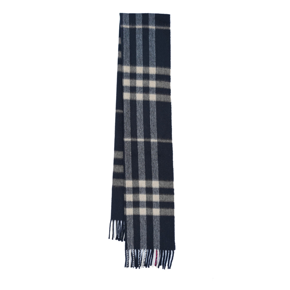 Cashmere Plaid Print Vintage Pre-Loved Scarf