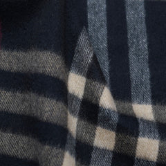 Cashmere Plaid Print Vintage Pre-Loved Scarf
