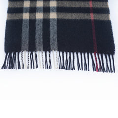 Cashmere Plaid Print Vintage Pre-Loved Scarf