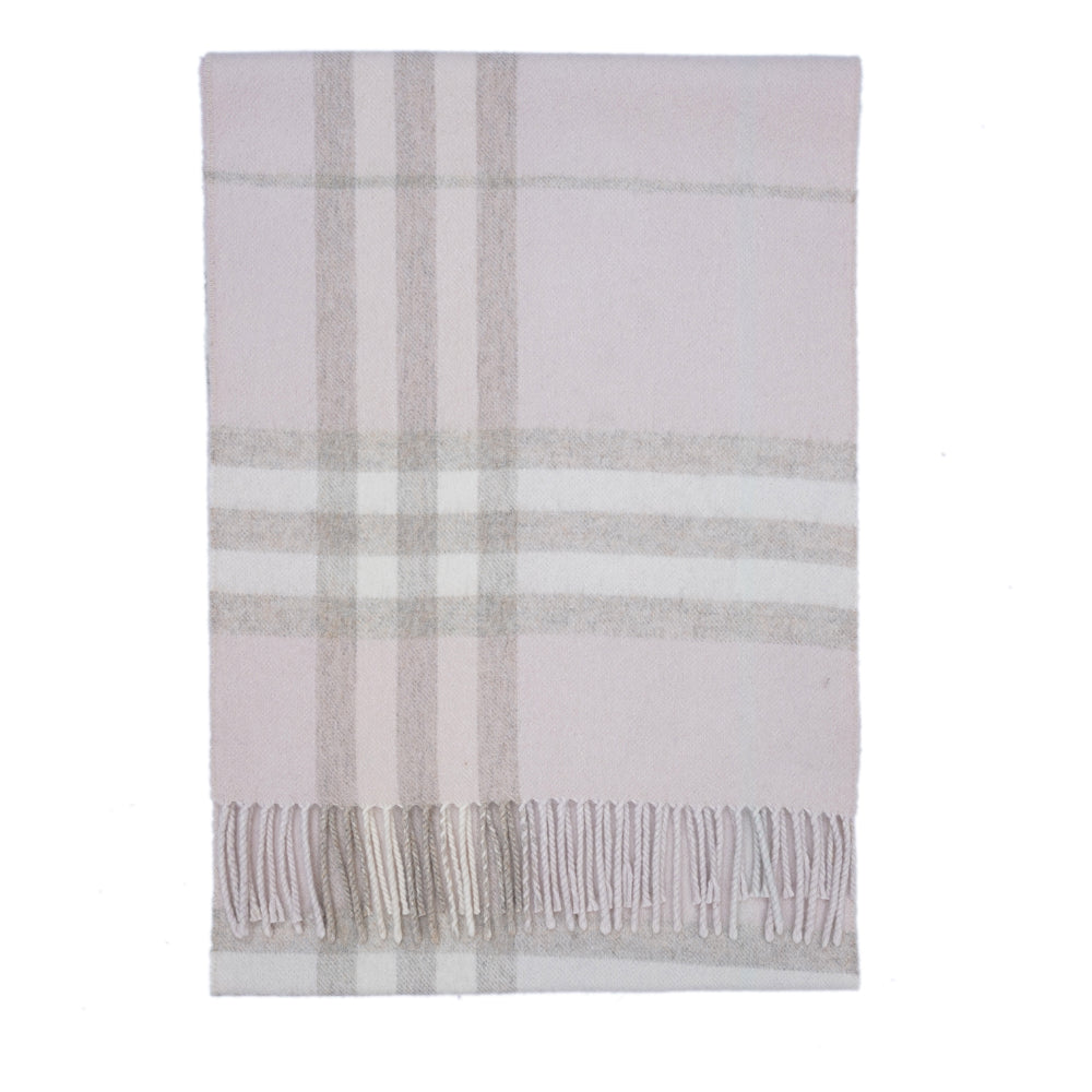 Cashmere Plaid Print Vintage Pre-Loved Scarf