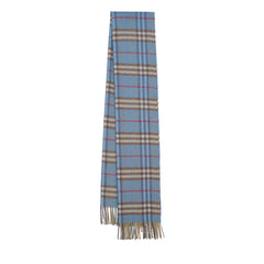 Cashmere Plaid Print Vintage Pre-Loved Scarf
