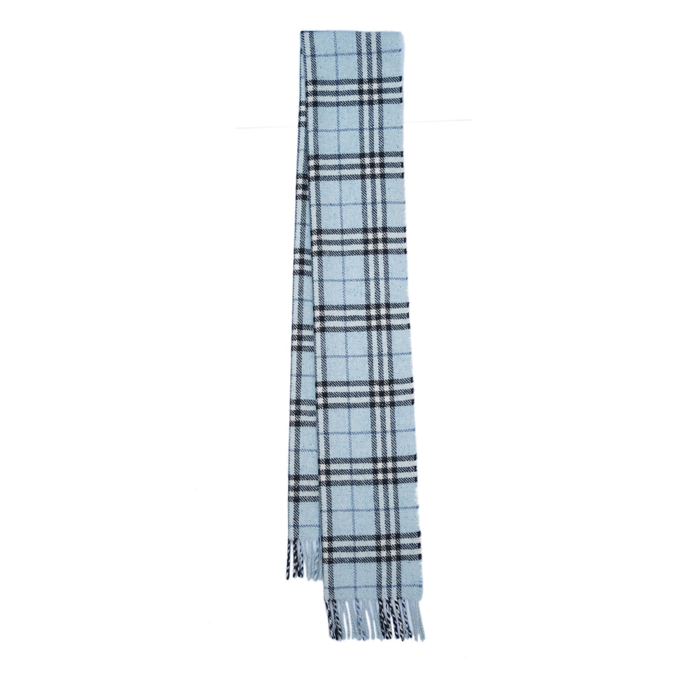 Cashmere Plaid Print Vintage Pre-Loved Scarf