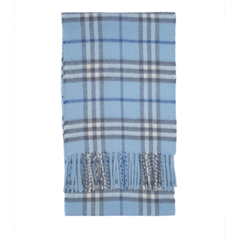 Cashmere Plaid Print Vintage Pre-Loved Scarf