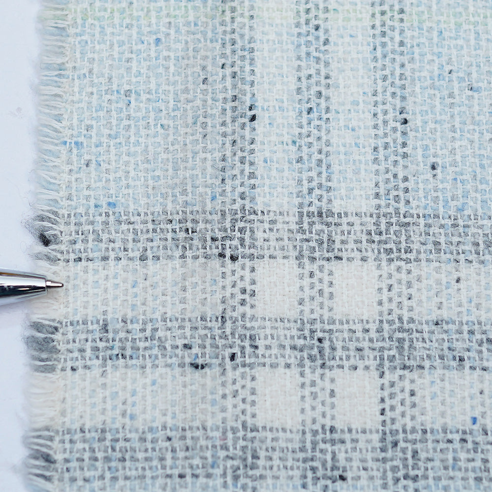 Cashmere Plaid Print Vintage Pre-Loved Scarf