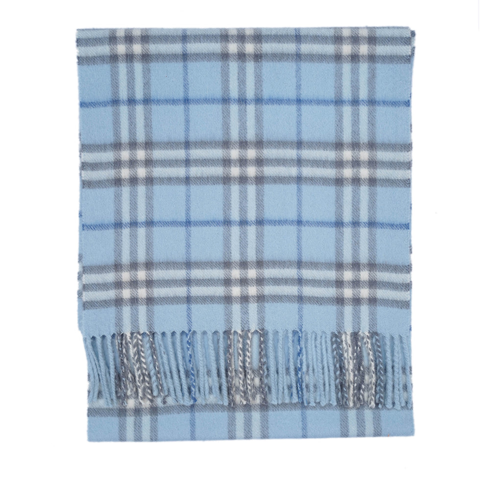 Cashmere Plaid Print Vintage Pre-Loved Scarf