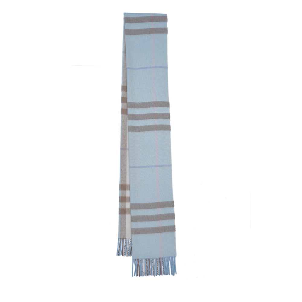 Cashmere Plaid Print Vintage Pre-Loved Scarf