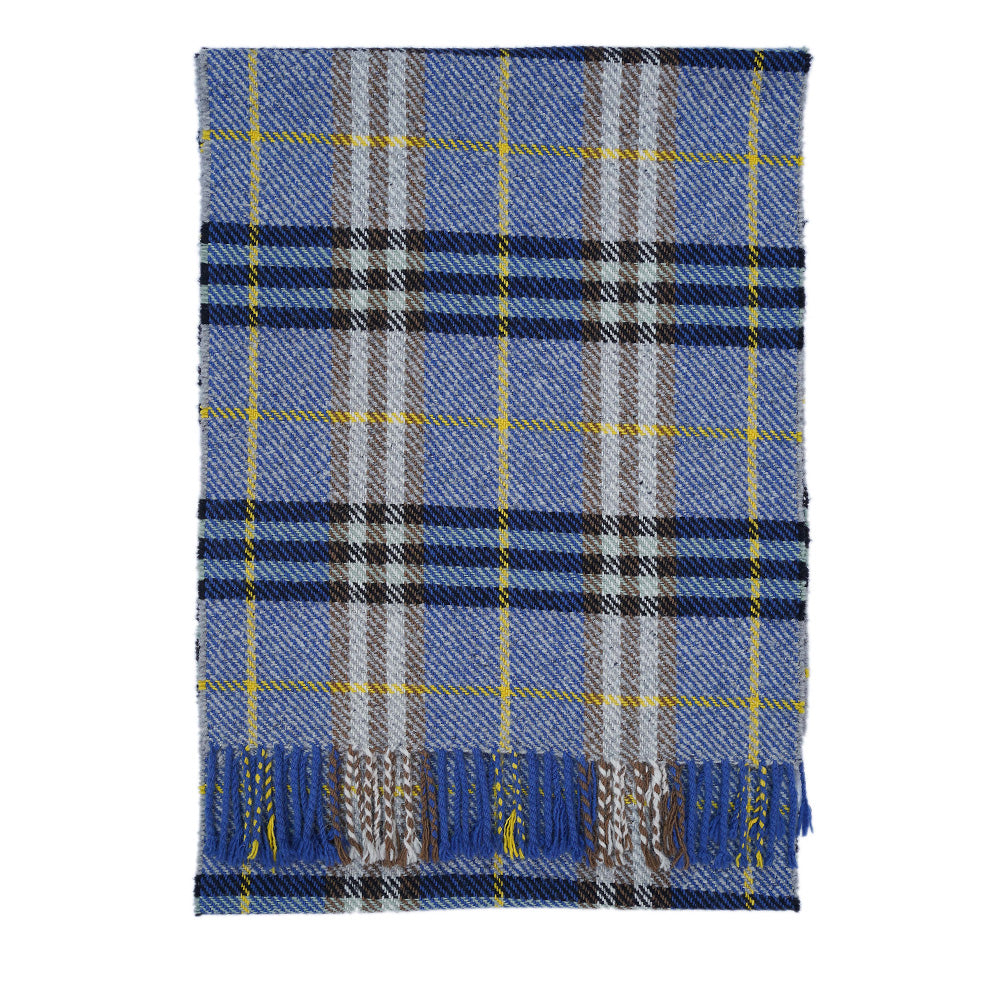 Cashmere Plaid Print Vintage Pre-Loved Scarf