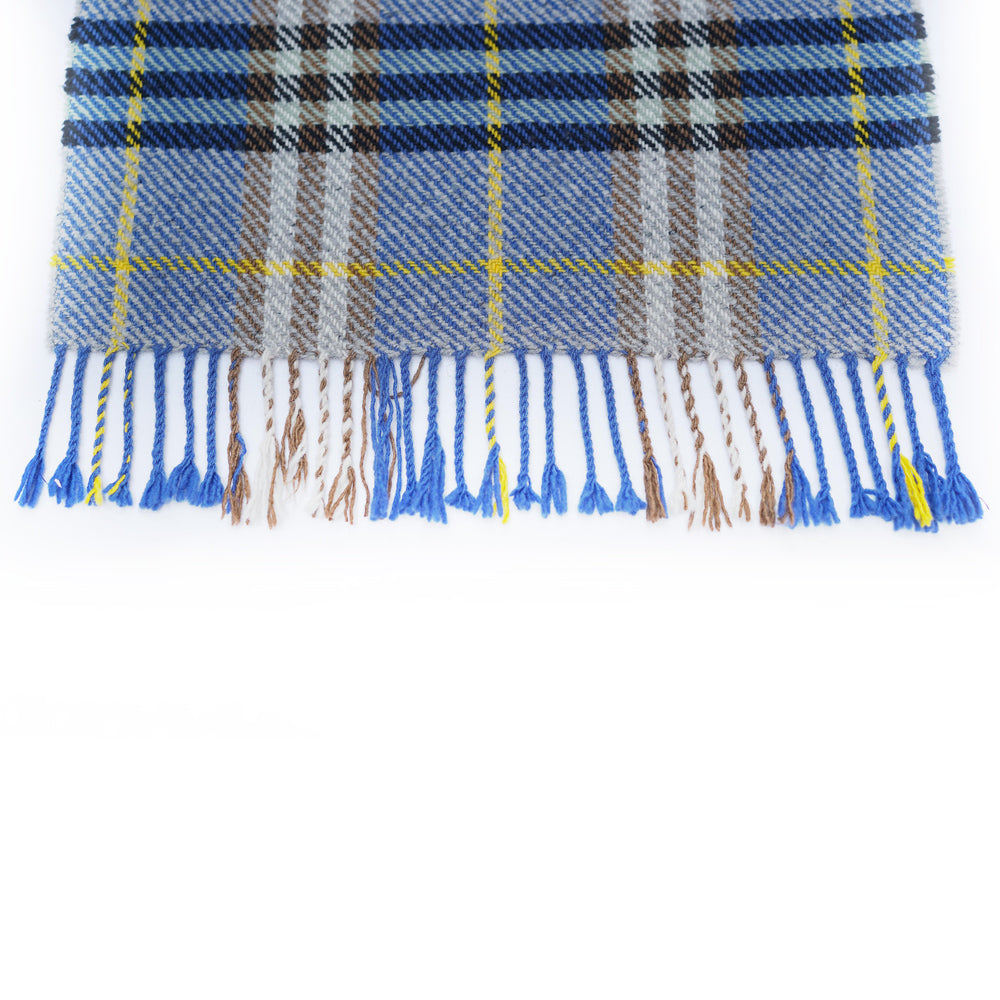Cashmere Plaid Print Vintage Pre-Loved Scarf