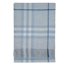 Cashmere Plaid Print Vintage Pre-Loved Scarf