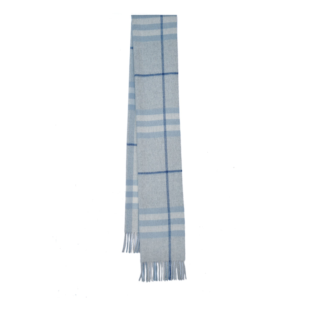 Cashmere Plaid Print Vintage Pre-Loved Scarf
