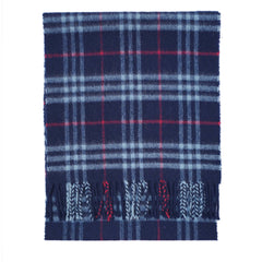 Lambswool Plaid Print Vintage Pre-Loved Scarf