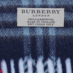 Lambswool Plaid Print Vintage Pre-Loved Scarf