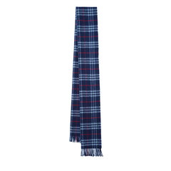 Lambswool Plaid Print Vintage Pre-Loved Scarf