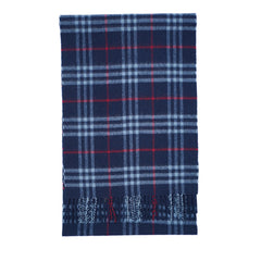 Lambswool Plaid Print Vintage Pre-Loved Scarf