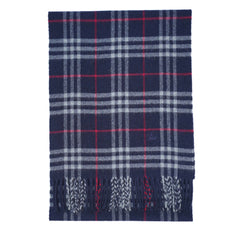 Lambswool Plaid Print Vintage Pre-Loved Scarf