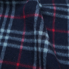 Lambswool Plaid Print Vintage Pre-Loved Scarf