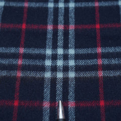 Lambswool Plaid Print Vintage Pre-Loved Scarf