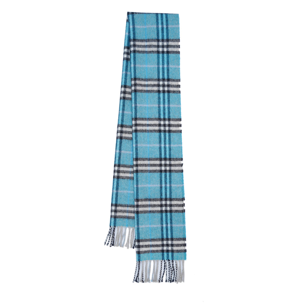 Lambswool Plaid Print Vintage Pre-Loved Scarf