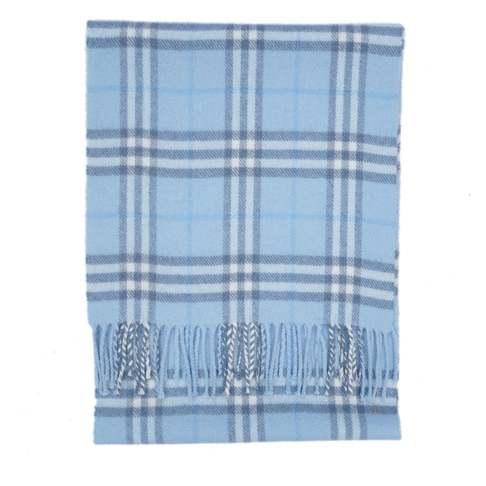 Lambswool Plaid Print Vintage Pre-Loved Scarf