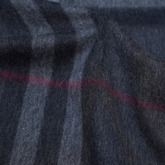 Cashmere Large Check Vintage Pre-Loved Scarf